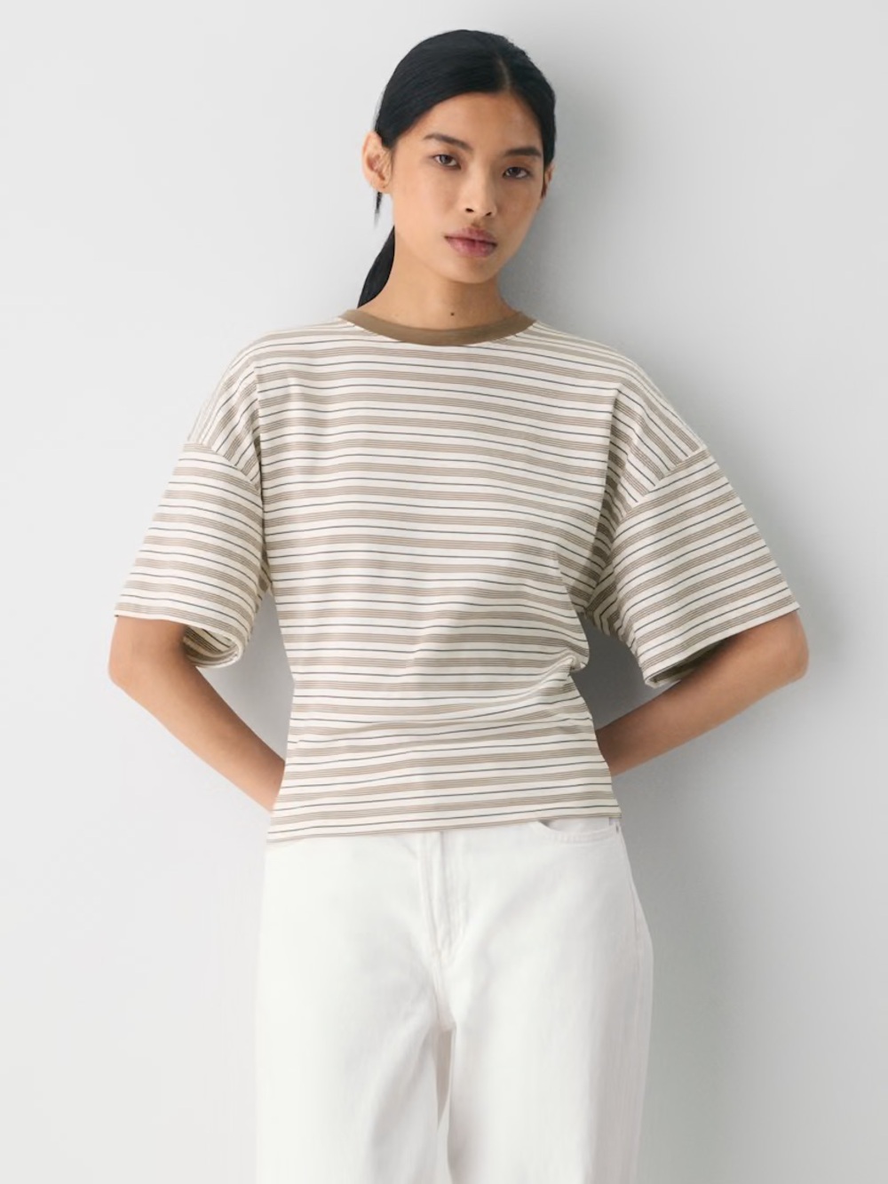 Aritzia InterLock Cotton Barclay T-Shirt